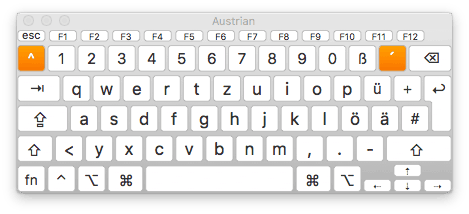 apple keyboard screen