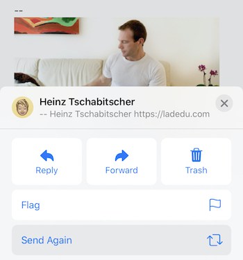 Select "Send Again"