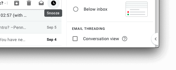 Uncheck "Converation view" to turn off conversation view in Gmail