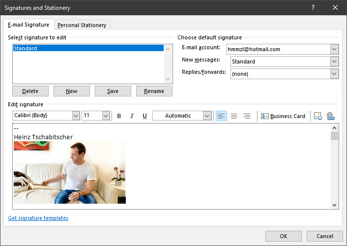 How to add a logo to your Outlook email signature
