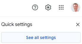 See all seetings in Gmail