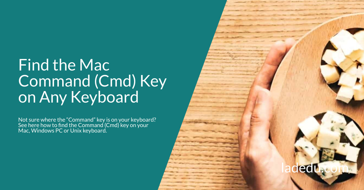 Find the Command Key on any Keyboard (Mac and PC)