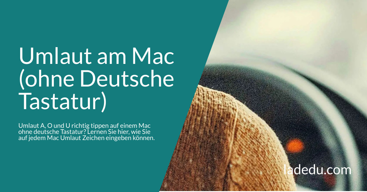 Umlaut am Mac (auch ohne Deutsche Tastatur): So Wird’s Gemacht Umlaut am Mac (auch ohne Deutsche Tastatur): So Wird’s Gemacht