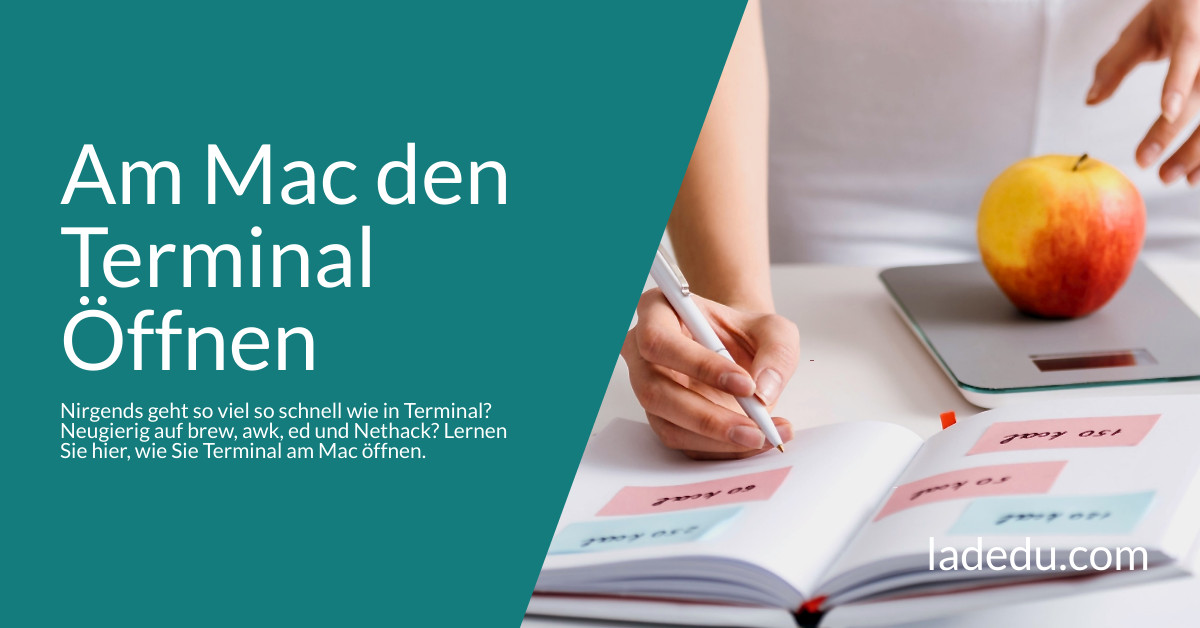 Am Mac den Terminal Öffnen