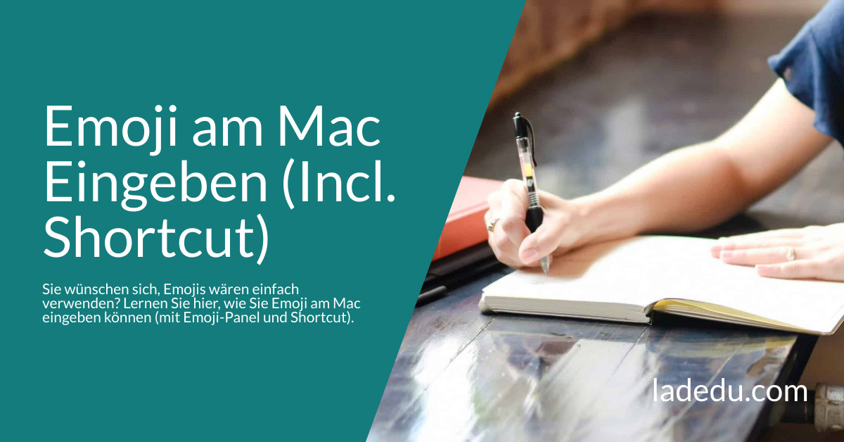 Emoji am Mac Eingeben (Incl. Shortcut)