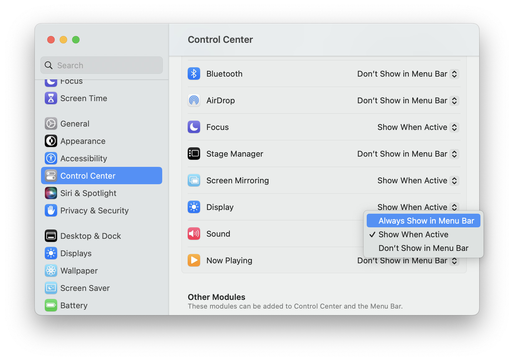 Add Mac volume control to the macOS menu bar.