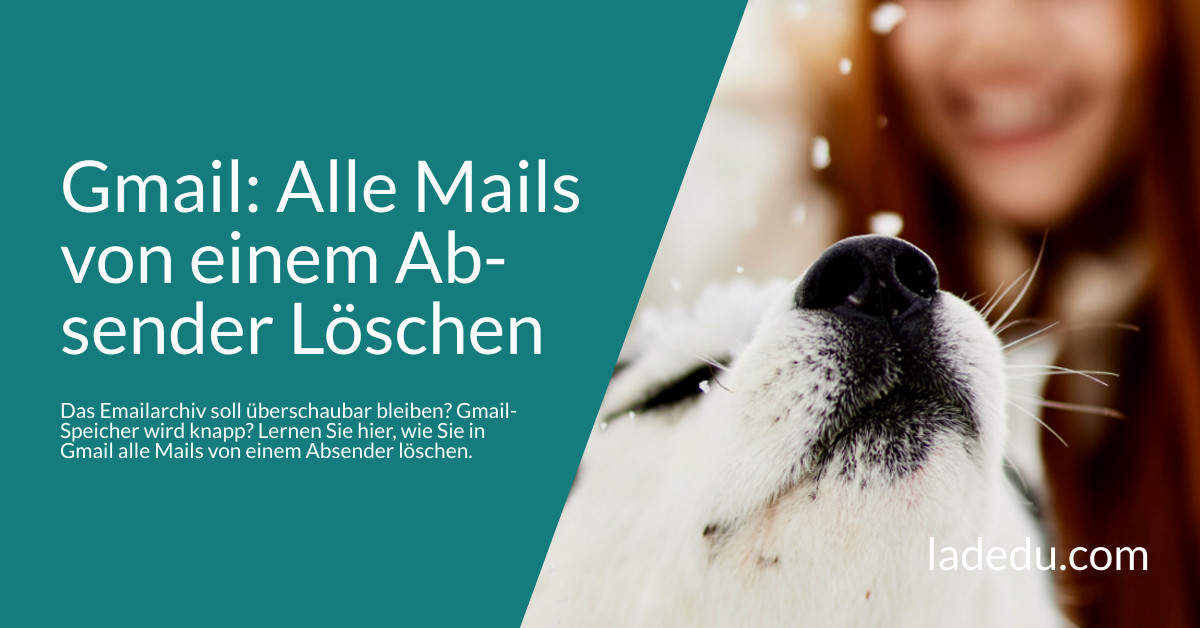 In Gmail Alle Mails von einem Absender Löschen: So Wird’s Gemacht