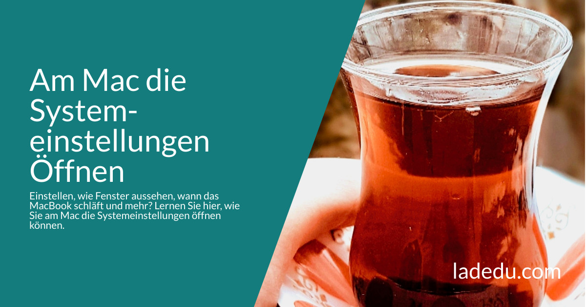 Am Mac die Systemeinstellungen Öffnen: So Wird’s Gemacht