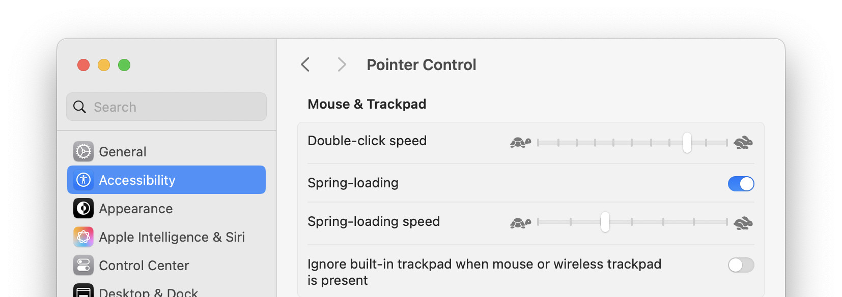 Turn on “Spring-loading” to have Mac Finder open folders as you hove over them when you drag and drop files