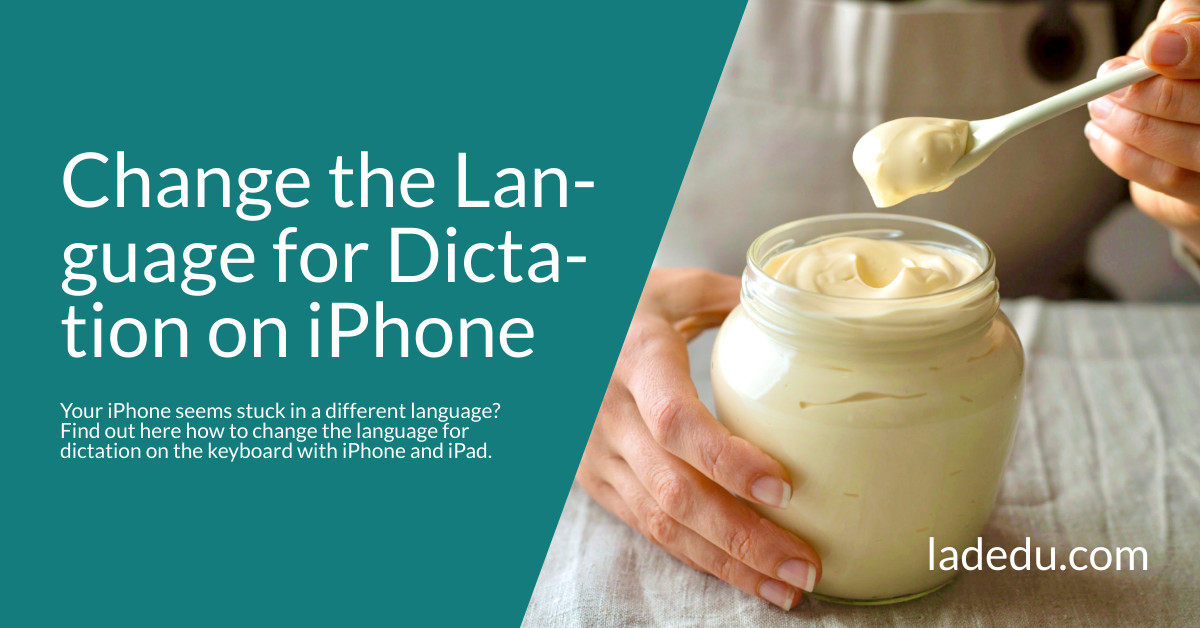 How to Change the Language for Dictation on iPhone and iPad