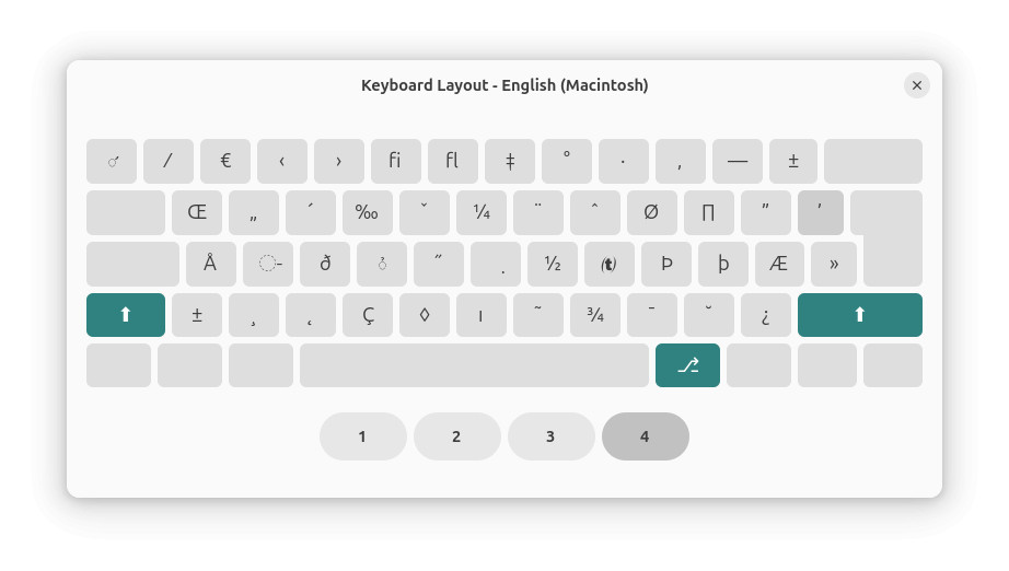 The typographic (curly) apostrophe on a Linux English (Mac) keyboard