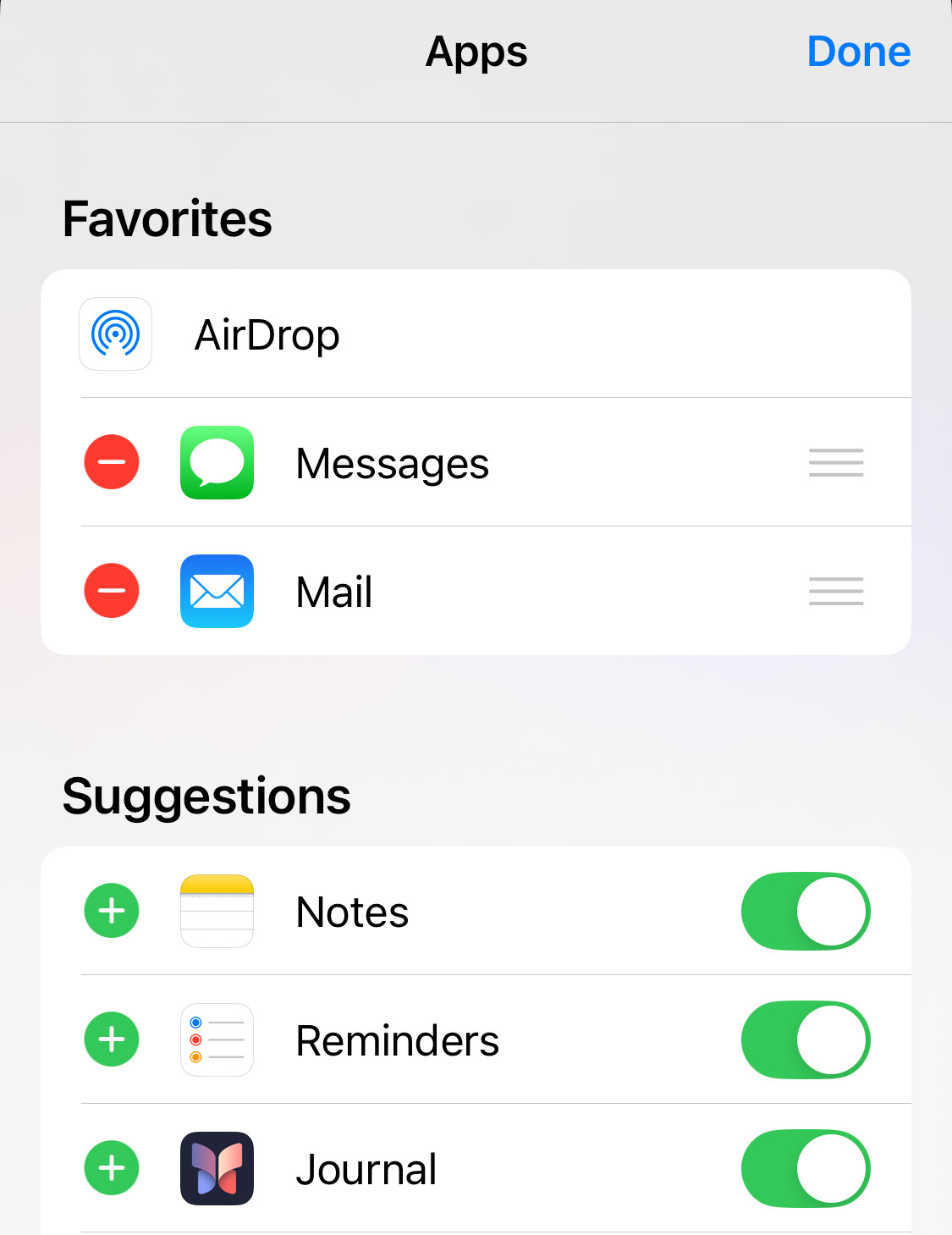 Turn on “Notes” to save links from browser directly to Apple Notes on iPhone and iPad