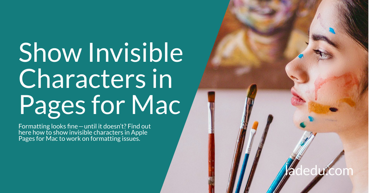 How to Show Invisible Characters in Apple Pages for Mac (Fix Formatting Issues)
